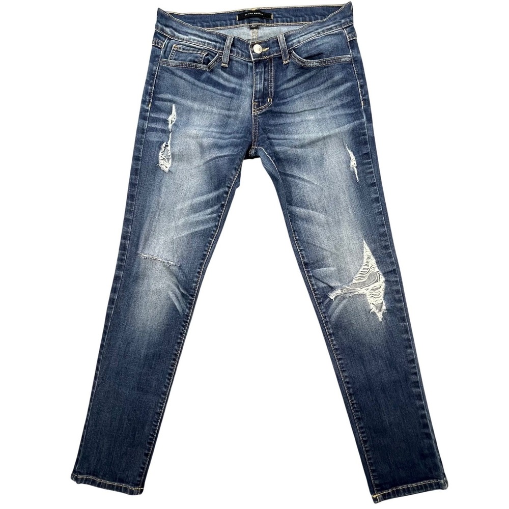Flying Monkey Blue Distressed Skinny Jeans Womens 24